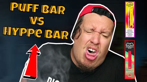 Hyppe Bar Disposable Vape Vs Puff Bar Review Youtube