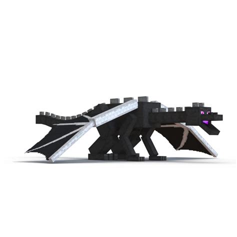 Minecraft Ender Dragon Rigged 3d Model 3d Molier
