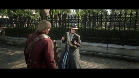 Red Dead Redemption 2 Harassing Killing Annoying Feminist Youtube
