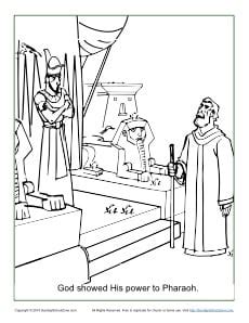 Check spelling or type a new query. God Showed His Power to Pharaoh Coloring Page