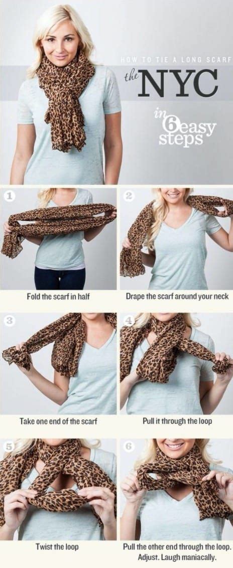 How To Tie Scarf Around Your Neck Video The Whoot How To Wear Scarves Fashion How To