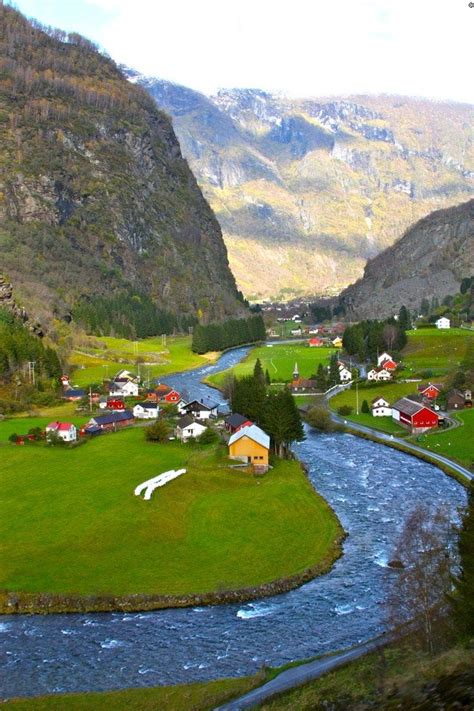 Flam Is A Small Tourist Village In Aurland Norway Which