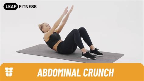 How To Do Abdominal Crunches Youtube