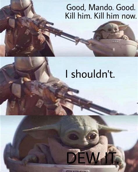 Baby Yoda Memes Nerd Ninja
