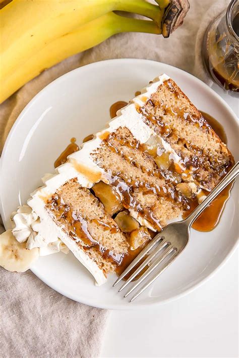 this bananas foster cake transforms a classic dessert into a delicious layer cake banana cake
