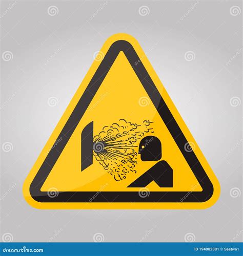 Explosion Release Of Pressure Symbol Sign Vector Illustration Isolate