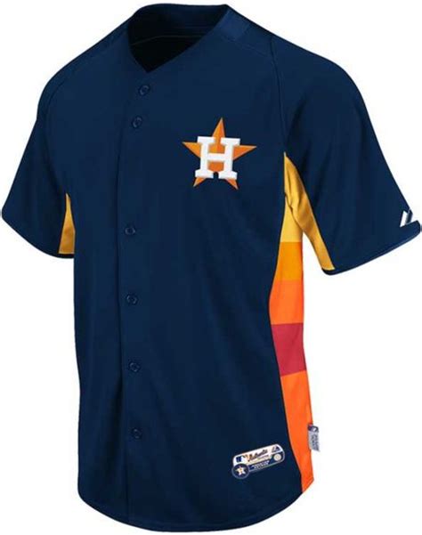 Shop mens suits on amazon.com. Majestic Mens Houston Astros Batting Practice Jersey in ...