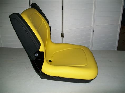 Yellow Seat Wflip Up Arm Rests Fit John Deere Compact Tractor 4200