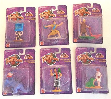 Buy Vintage 1993 Complete Set Of 6 The Flintstones 3 Figures Barney