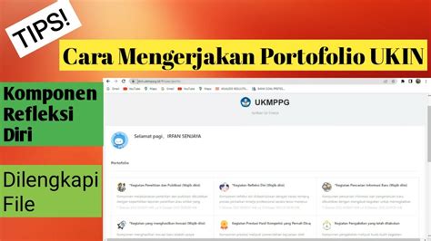 Cara Mengerjakan Portofolio Ukin Ppg Daljab Refleksi Diri Pada Aplikasi