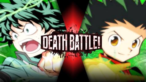 Fan Made Death Battle Trailer Izuku Midoriya Vs Gon My Hero Academia