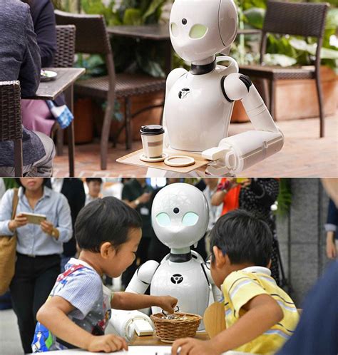 High Tech Japanese Cafe Uses Robots Controlled By Paralyzed People To