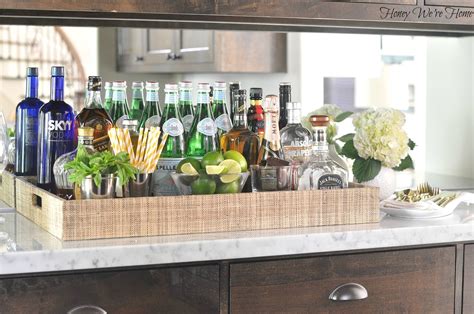 Home inspiration decoration & design ideas what's my home decorating style? Bar Styling | Honey We're Home