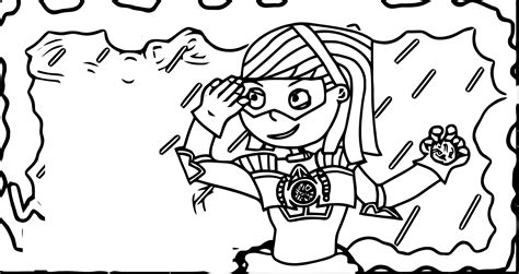 Shope Supernoobs Coloring Page Wecoloringpage