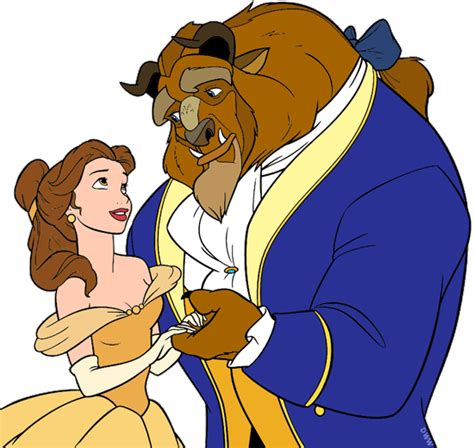 Belle and the Beast Clip Art | Disney Clip Art Galore