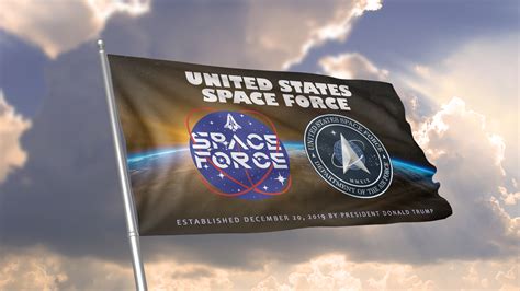 Space Force Flag Patriot Powered Products