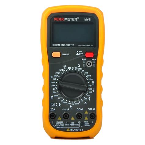 Test Measurement And Inspection Digital Multimeter And Amperimeter Test