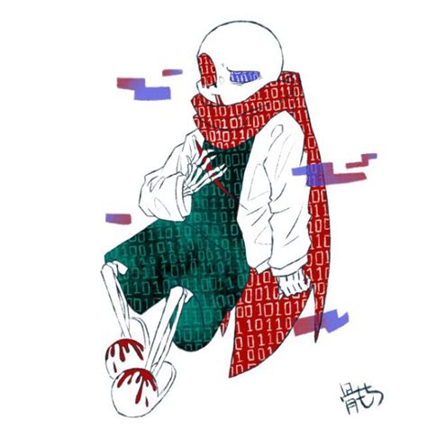 Fatal Error Sans Undertale - Howto Draw