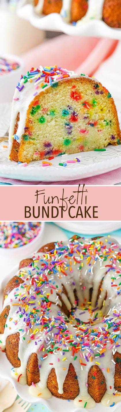 Funfetti Bundt Cake Recipe Easy Homemade Funfetti Cake