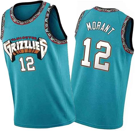 Nbnb Ja Morant Vancouver Grizzlies Mens Basketball Jersey 12 S Xxl