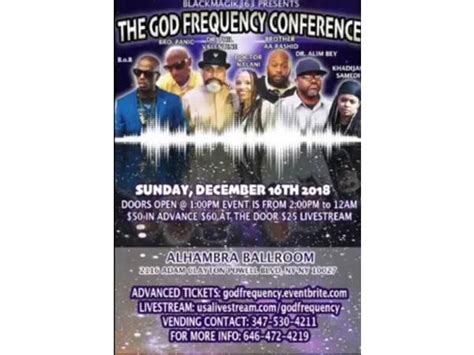 The God Frequency Conference Featuring Dr Phil Valentine