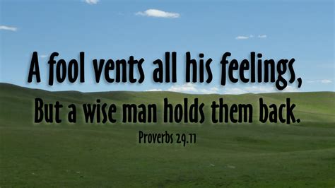 Proverbs 2911