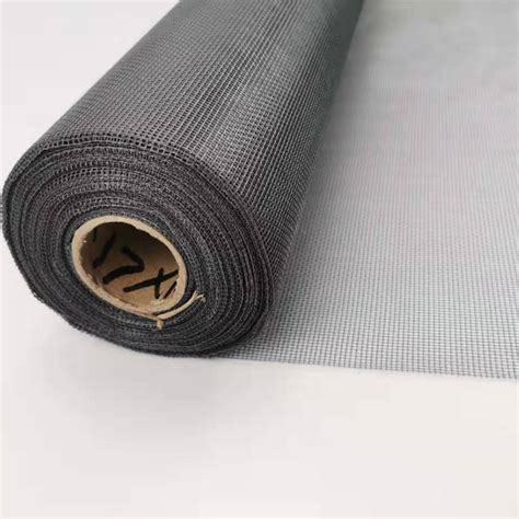 Charcoal Black Fiberglass Window Screen Mosquito Netting China