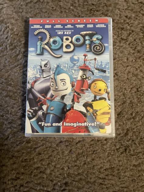 Robots Dvd 2005 Full Screen Edition 20th Century Fox Brand New 6