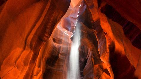 Download Wallpaper 1920x1080 Canyon Cave Sand Sunlight Full Hd Hdtv