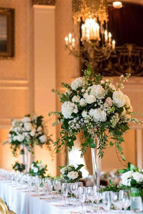 Lovely Wedding Table Flower Arrangements Photos For Inspiration