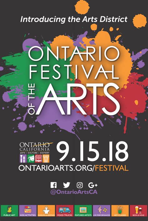 Ontario Arts And Culture Ontario Festival Of The Arts Ontario Arts