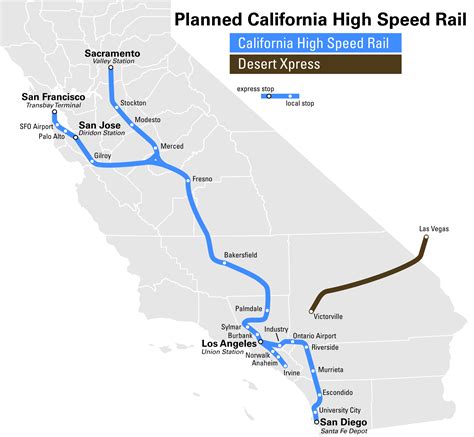 Amtrak California Map Stations Printable Maps