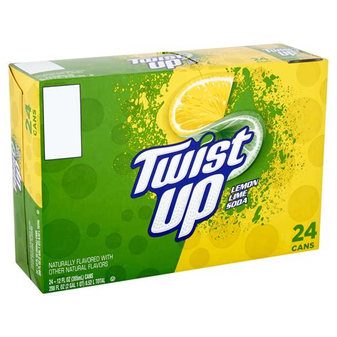 Twist Up Lemon Lime Soda 12 Fl Oz 24 Count