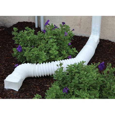 Amerimax Flex A Spout Downspout Extension White By Amerimax At Fleet Farm