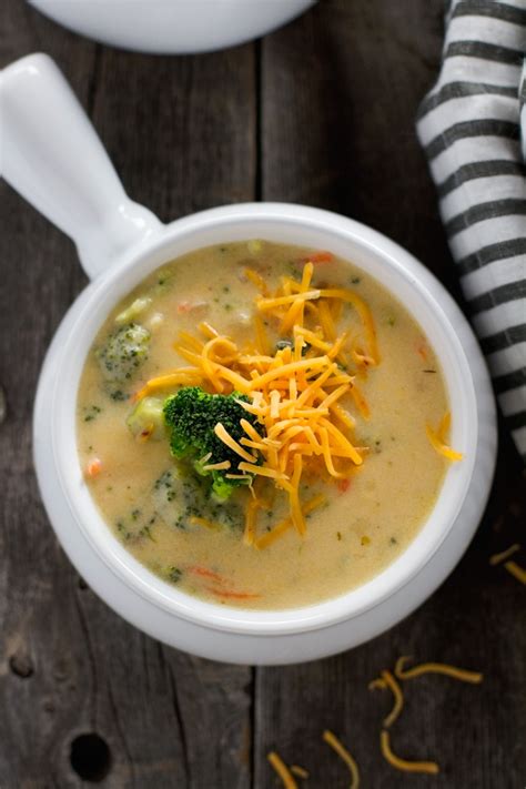 Creamy Broccoli Cheese Soup Recipe Little Spice Jar