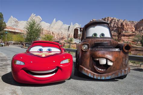 Facts On Cars Land At Disney California Adventure Park Travel To The