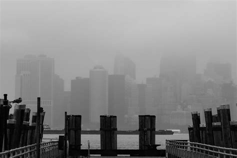 Free Picture Fog City Smog Cityscape Downtown Architecture Mist