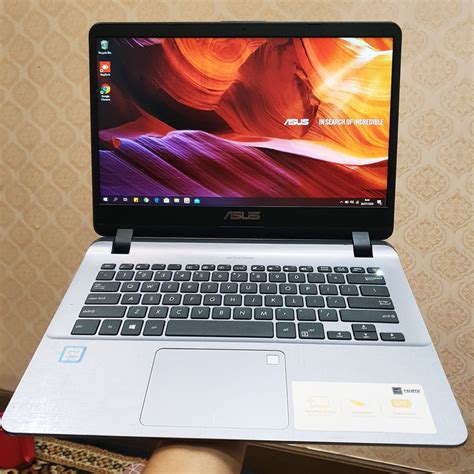 Jual Laptop Asus Vivobook Core I3 Gen 7 Ram 4gb Hdd 1tb 14inch Mulus