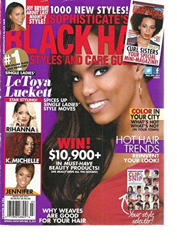 Sophisticated black hairstyles need to be recognized like a significant factor of your respective your hair exhibit as every single very last a single of them can enhance you. SOPHISTICATE'S BLACK HAIR STYLES AND CARE GUIDE, MARCH ...