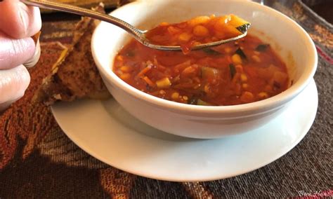 Fire Roasted Tomato Vegetable Soup Recipe Creative Living With Bren Haas