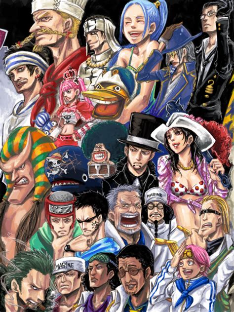 Alvida One Piece Borsalino Kizaru Captain Kuro Gaimon Gin One