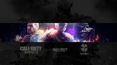 Free Youtube Banner 3 Call Of Duty By Xstupidcow On Deviantart