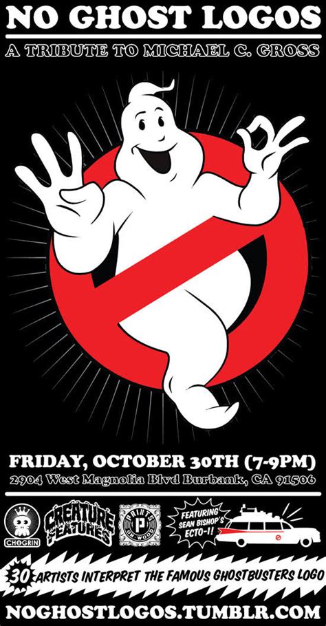 No Ghost Logos Ghostbusters Event And Tribute To Michael C Gross