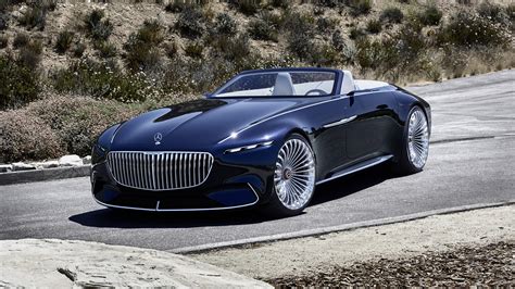 This Is The Vision Mercedes Maybach 6 Cabriolet Top Gear