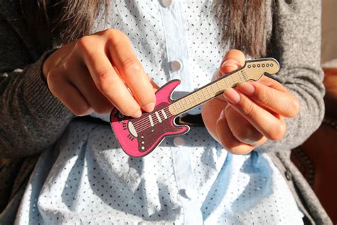 Rockstar Nail File File Your Nails On Tiny Guitars Rock N Roll