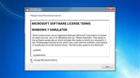 Installing Windows 7 In Windows 7 Simulator Youtube