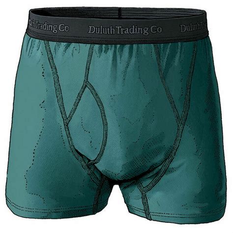 1 Pair Mens Duluth Buck Naked Performance Short Boxer Briefs Tucson Teal 15278 Underwear