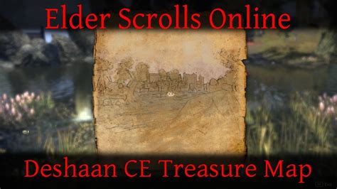 Deshaan CE Treasure Map Elder Scrolls Online ESO YouTube