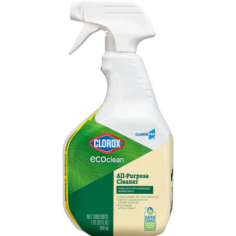 Clorox Cloroxpro Ecoclean All Purpose Cleaner Spray Bottle 32 Oz