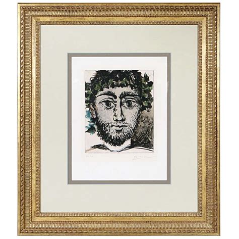 Signed Color Etching By Pablo Picasso For Sale At 1stdibs